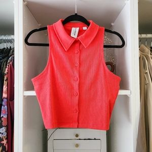 NWOT ASOS Sleeveless Polo